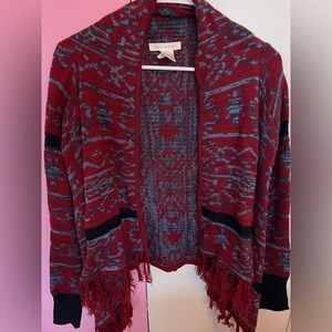 Macy’s Belle Du Jour Knitted Cardigan Sweater